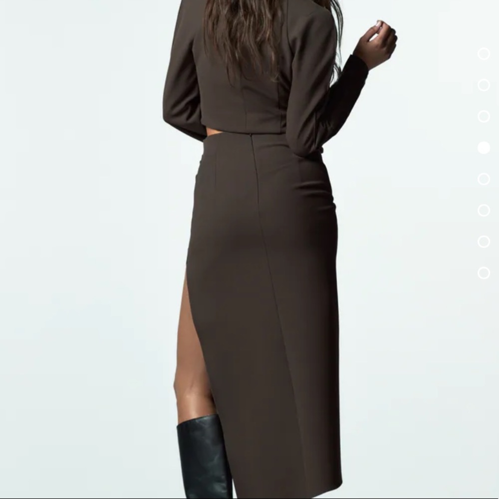 Zara Draped Skirt NWT - Picture 5 of 6